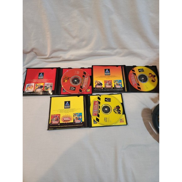 TONKA Trucks Dig'n Rigs PC Game 1999 Steering Wheel Keyboard Control w 3 CDs - Picture 10 of 10